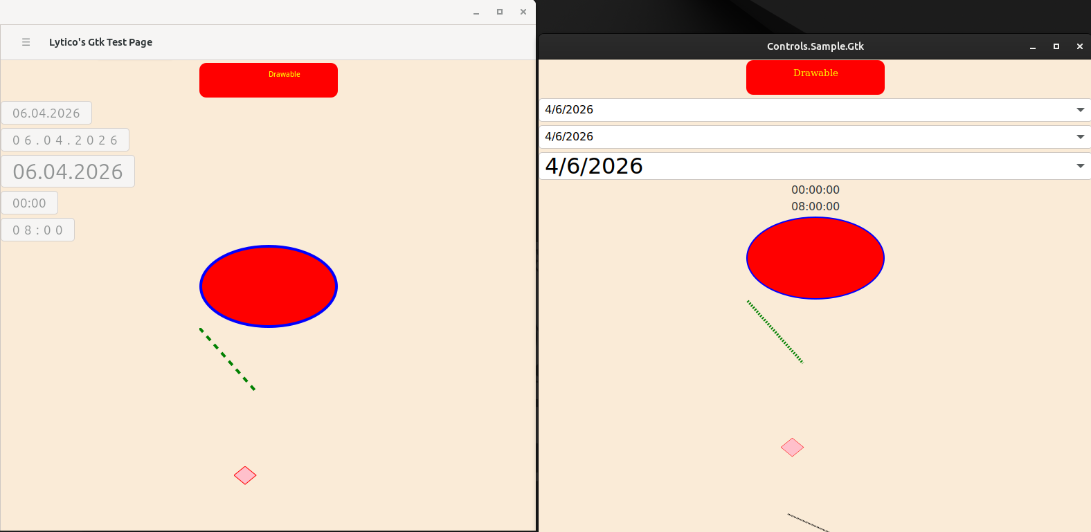 Comparision of Maui.Gtk (Gtk4) with maui-linux (Gtk3) page 4
